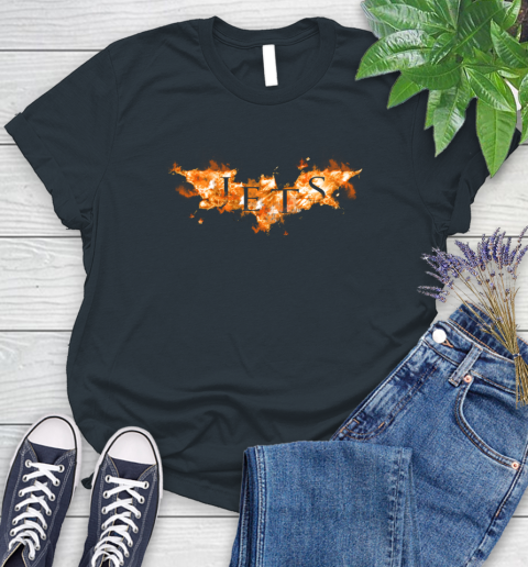 NHL Winnipeg Jets Batman Logo DC Hockey Sports Shirts Women's T-Shirt 8