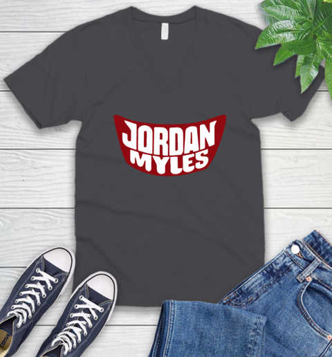 Wwe Jordan Myles racially insensitive V-Neck T-Shirt 5