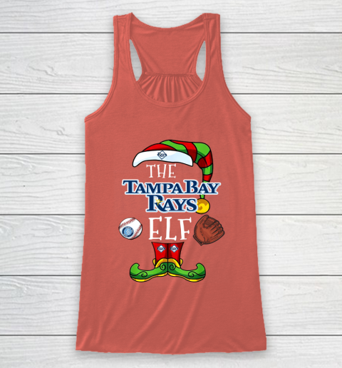 Tampa Bay Rays Christmas ELF Funny MLB Racerback Tank 3