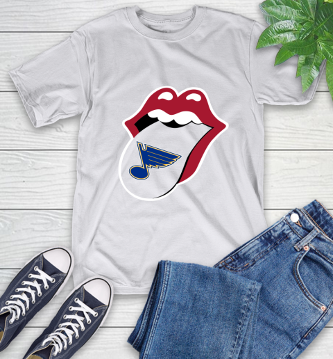 St.Louis Blues NHL Hockey Lips I Root For My Team Adoring Fan 12