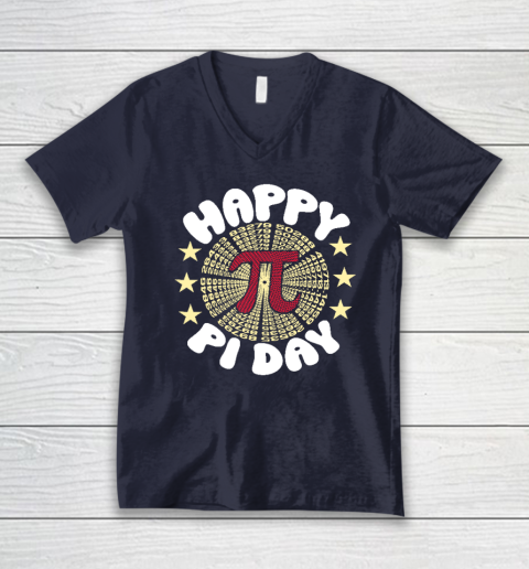 Happy Pi Day Funny Pi Mathematic Math for Teachers V-Neck T-Shirt 2