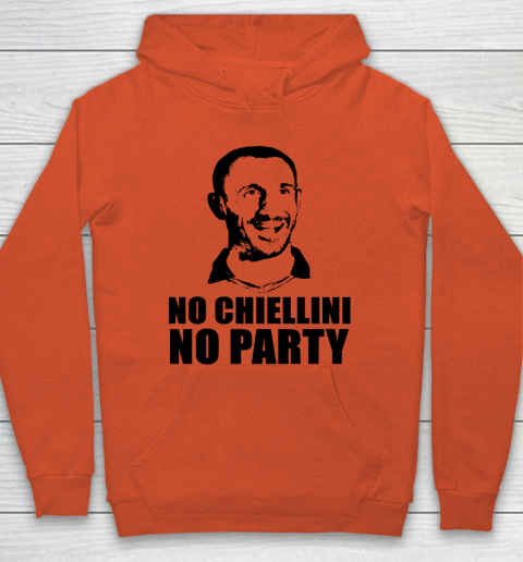 No Chiellini, No Party Italia Champion Euro Player Hoodie 3