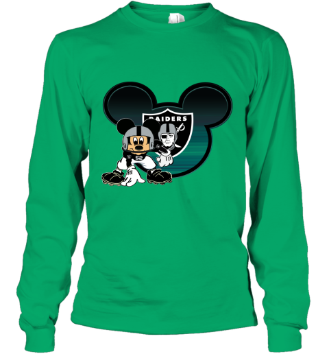 NFL Oakland Raiders Mickey Mouse Disney Super Bowl Football T Shirt -  Rookbrand