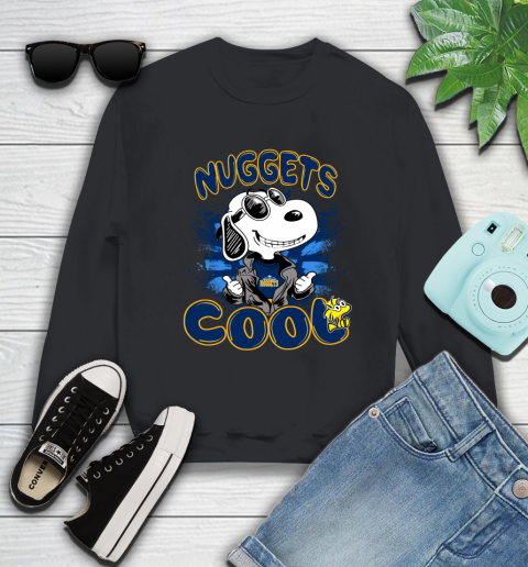 NBA Basketball Denver Nuggets Cool Snoopy Shirt Sweatshirt