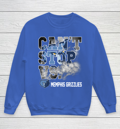 NBA Memphis Grizzlies Basketball Can't Stop Vs Youth Sweatshirt 6