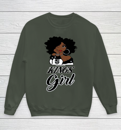 Los Angeles Kings Girl NHL Youth Sweatshirt 10