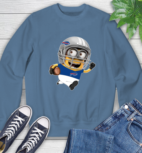 NFL Buffalo Bills Minions Disney Football Sports Sweatshirt 7