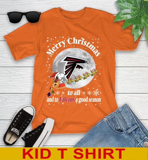 Atlanta Falcons Merry Christmas To All And ToF alcons A Good Season NFL Football Sports Youth T-Shirt 8