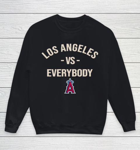 Los Angeles Angels Vs Everybody Youth Sweatshirt