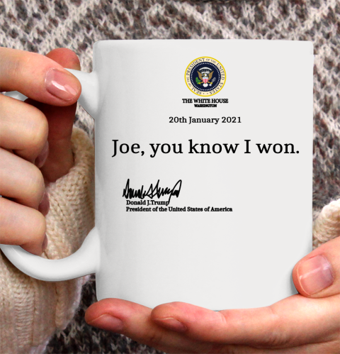 Joe, you know I won Ceramic Mug 11oz