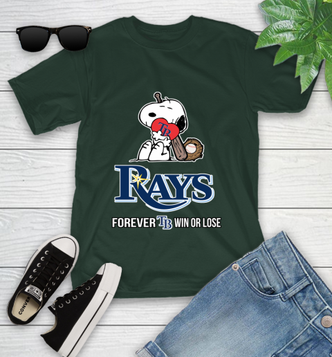MLB The Peanuts Movie Snoopy Forever Win Or Lose Baseball Tampa Bay Rays 107