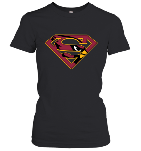 We Are Undefeatable The Arizona Cardinals x Superman NFL Women's T-Shirt