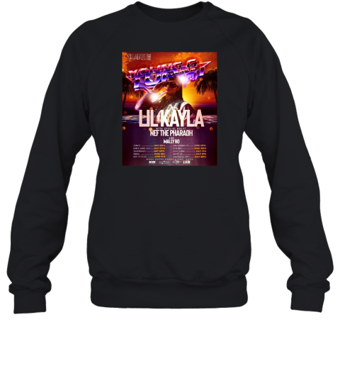 Summer 2023 Young And Turnt Lil Kayla Sweatshirt