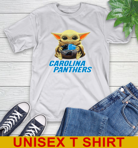 NFL Football Carolina Panthers Baby Yoda Star Wars Shirt T-Shirt 12