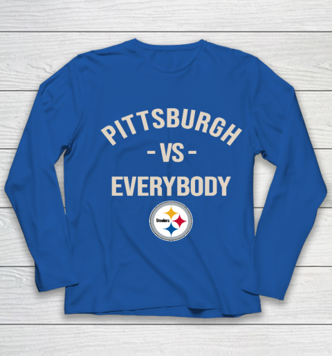 Pittsburgh Steelers Vs Everybody Youth Long Sleeve 7