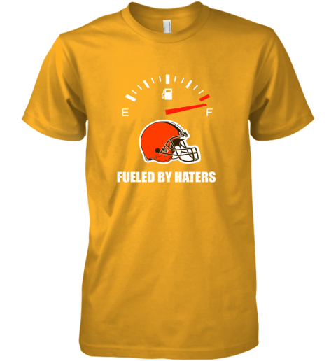ri5p fueled by haters maximum fuel cleveland browns premium guys tee 5 front gold