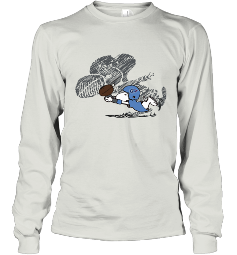 Tennessee Titans Snoopy Plays The Football Game rnzo tennessee titans snoopy plays the football game long sleeve tee 14 front ash