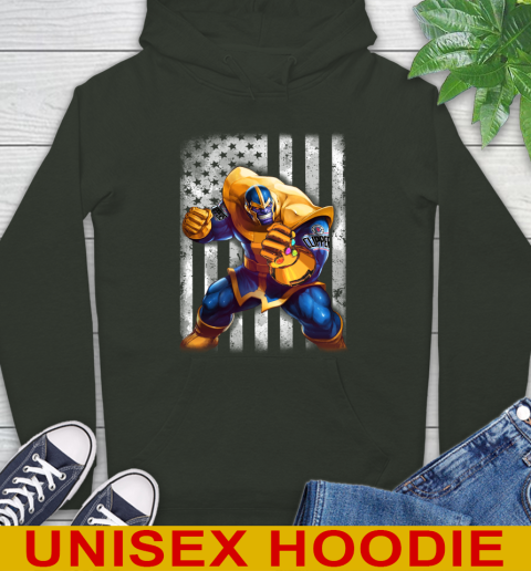 NBA Basketball LA Clippers Thanos Marvel American Flag Shirt Hoodie 12