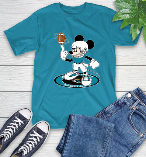 NFL Football Jacksonville Jaguars Cheerful Mickey Disney Shirt T-Shirt 9