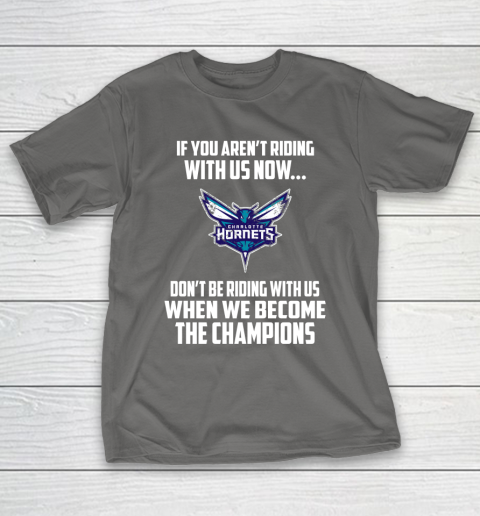 NBA Charlotte Hornets Basketball We Become The Champions T-Shirt 8