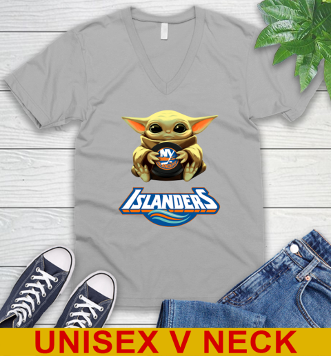 NHL Hockey New York Islanders Star Wars Baby Yoda Shirt 52
