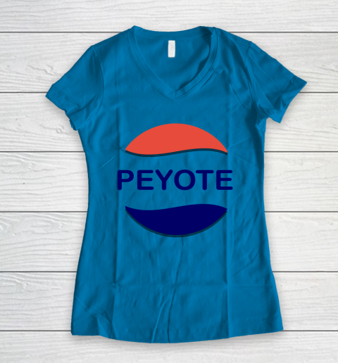 Peyote Pepsi Shirt Women's V-Neck T-Shirt 4