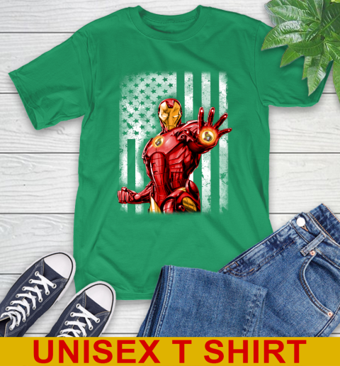Ottawa Senators NHL Hockey Iron Man Avengers American Flag Shirt T-Shirt - Image 8