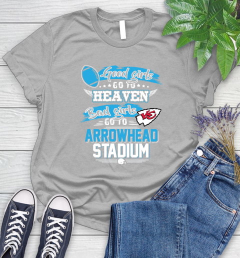 Kansas City Chiefs NFL Bad Girls Go To Arrowhead Stadium Shirt Women's T-Shirt 5