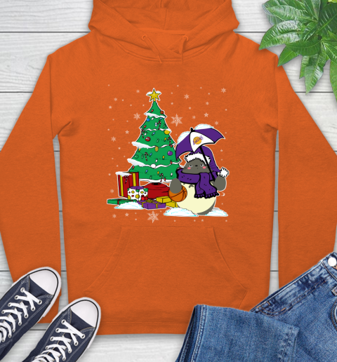 Los Angeles Lakers NBA Basketball Cute Tonari No Totoro Christmas Sports (1) Hoodie 4