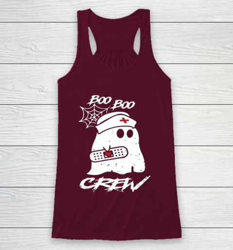Boo Boo Crew Nurse Ghost Funny Halloween Costume Gift Long Sleeve T Shirt.D2SMT7UJCV Racerback Tank 2