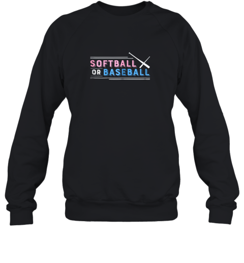 Softball or Baseball Shirt, Sports Gender Reveal Sweatshirt