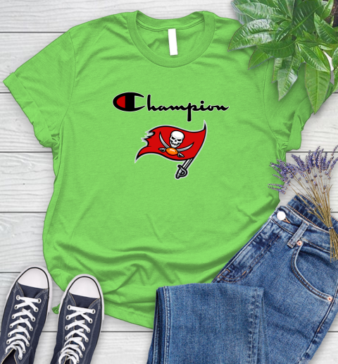 NFL Football Tampa Bay Buccaneers Champion Shirt Women's T-Shirt 7