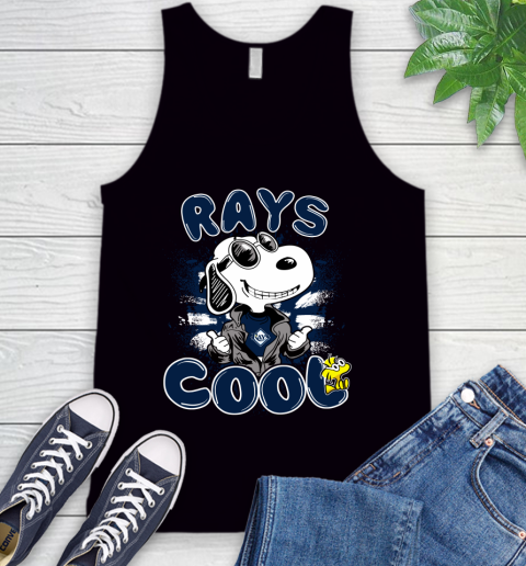 MLB Baseball Tampa Bay Rays Cool Snoopy Shirt Tank Top