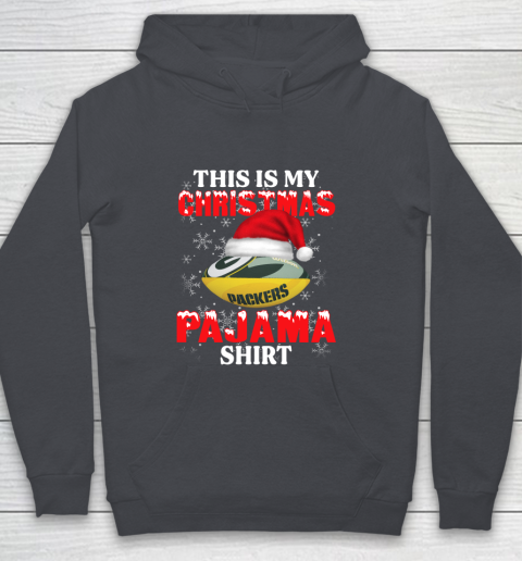 Green Bay Packers This Is My Christmas Pajama Shirt NFL Youth Hoodie 5