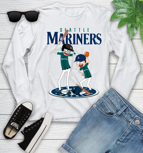 MLB Seattle Mariners Rick And Morty Baseball 125