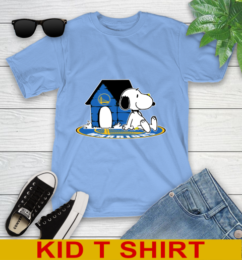 NBA Basketball Golden State Warriors Snoopy The Peanuts Movie Shirt Youth T-Shirt 11