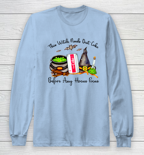 Hocus Pocus Halloween  This Witch Need Diet Coke Long Sleeve T-Shirt 5