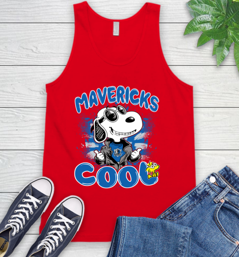 NBA Basketball Dallas Mavericks Cool Snoopy Shirt Tank Top 5