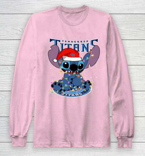 Tennessee Titans NFL Football noel stitch Christmas Long Sleeve T-Shirt 6