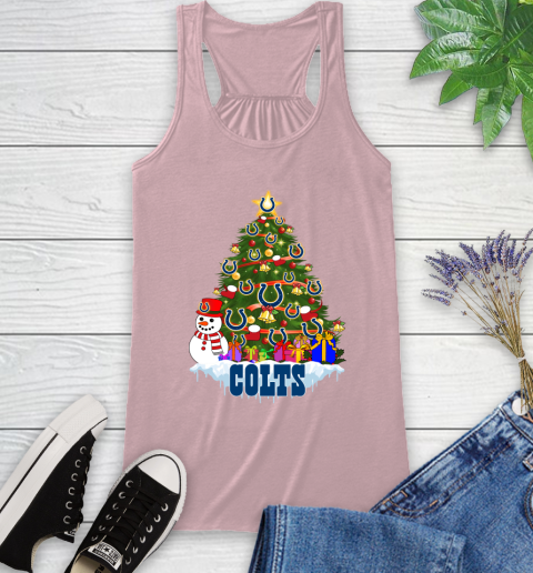 Indianapolis Colts Merry Christmas NFL Football Sports Racerback Tank 11