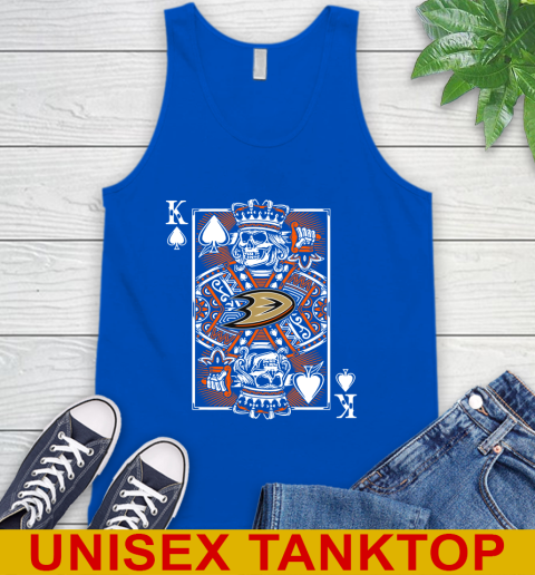 Anaheim Ducks NHL Hockey The King Of Spades Death Cards Shirt Tank Top 4