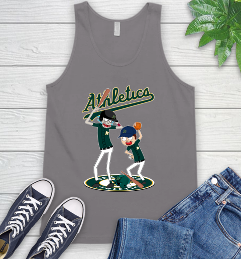 MLB Oakland Athletics Rick And Morty Baseball 76