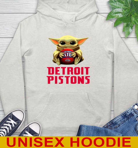 NBA Basketball Detroit Pistons Star Wars Baby Yoda Shirt 24