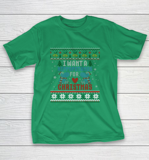 I Want A Hippopotamus For Christmas Ugly Xmas T-Shirt 5