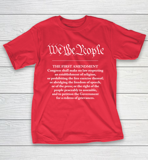We The People  First Amendment T-Shirt 9