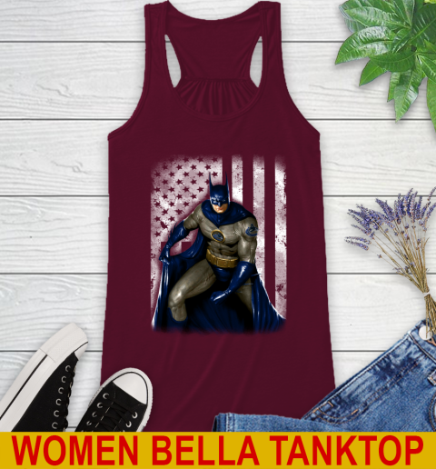 Vancouver Canucks NHL Hockey Batman DC American Flag Shirt Racerback Tank 2