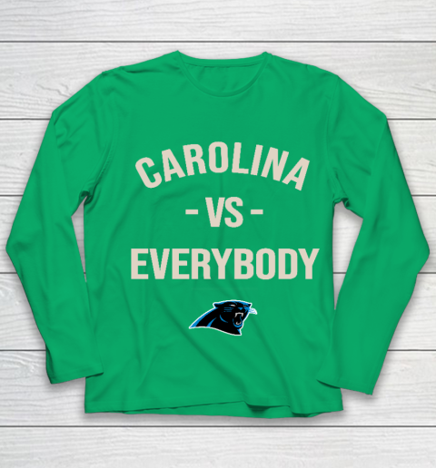 Carolina Panthers Vs Everybody Youth Long Sleeve 4