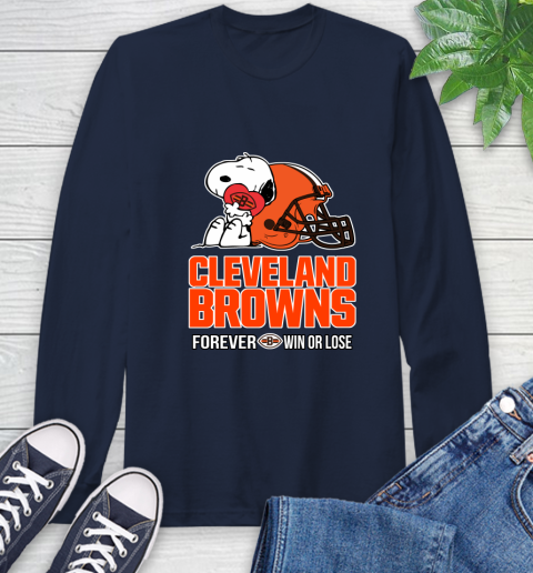 NFL The Peanuts Movie Snoopy Forever Win Or Lose Football Cleveland Browns 61