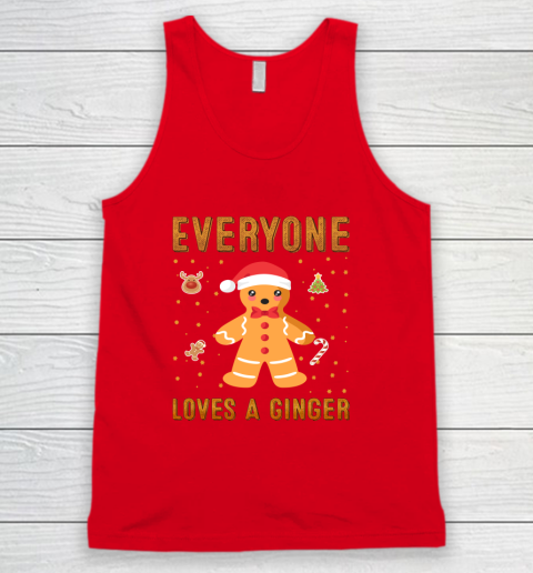 Everyone Loves A Ginger Funny Christmas Tank Top 5
