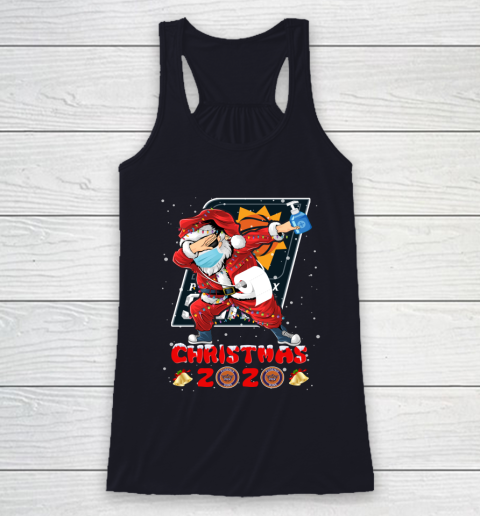 Phoenix Suns Funny Santa Claus Dabbing Christmas 2020 NBA Racerback Tank 7